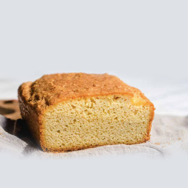 Pan Blanco Bajo en Carbohidratos y sin Gluten